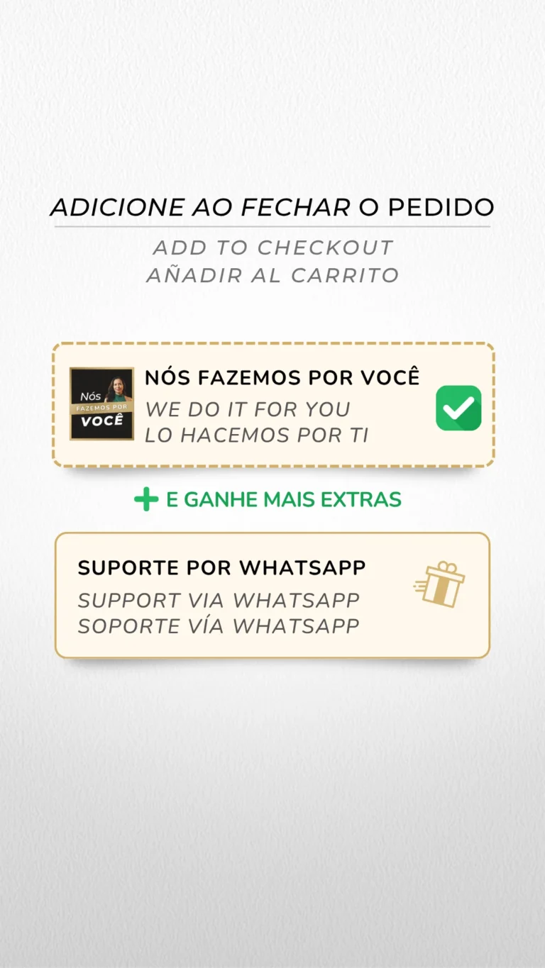 Nós Fazemos por você. DFY Design Concierge